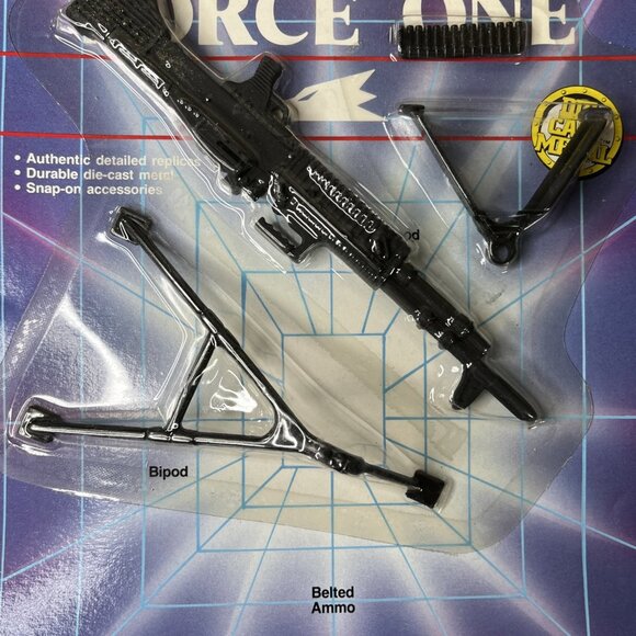 ERTL Force One Die-Cast Metal  M60 Machine Gun #4971 1989 c - Picture 11 of 11